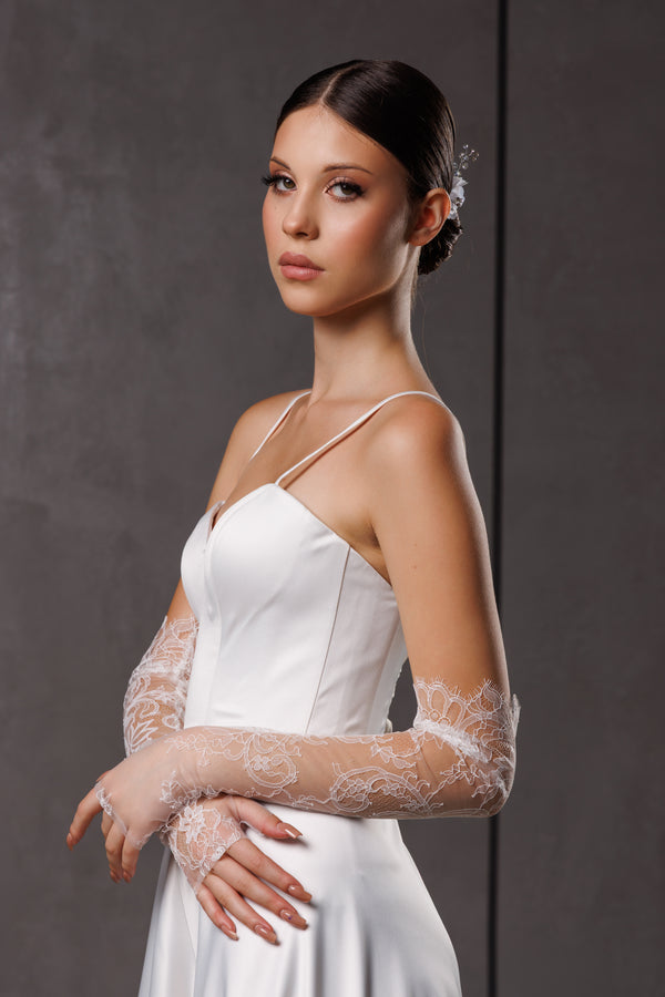 Bridal Lace Gloves GL-002